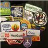 Image 2 : (25) more Different Cloth Embroidered Advertising Patches. Including a "Ragbrai XIII 1985 540 Miles 