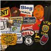 Image 3 : (50) more Different Cloth Embroidered Advertising Patches. This is the beginning of a sale of cloth 