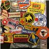 Image 2 : (50) more Different Cloth Embroidered Advertising Patches. This is the beginning of a sale of cloth 
