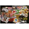 Image 1 : (50) more Different Cloth Embroidered Advertising Patches. This is the beginning of a sale of cloth 