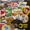 Image 2 : (50) more Different Cloth Embroidered Advertising Patches. This is the beginning of a sale of cloth 