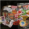 Image 3 : (50) more Different Cloth Embroidered Advertising Patches. This is the beginning of a sale of cloth 