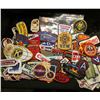 Image 1 : (100) more Different Cloth Embroidered Advertising Patches. This is the beginning of a sale of cloth