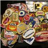 Image 3 : More than(120) Different Cloth Embroidered Advertising Patches. This is the beginning of a sale of c