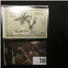 Image 1 : 1951 Two Dollar Federal Migratory Bird Hunting Stamp, Signed by Artist Maynard Reece, light hinge, S