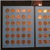 Image 2 : 1975-2005 Partial Set of Lincoln Cents in a blue Whitman folder. Many BU.