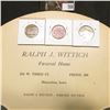 Image 2 : Advertising Fan depicting Christ with Sheep "Ralph J. Wittich Funeral Home …Muscatine, Iowa…"; 1899 