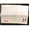 Image 1 : (11) 1923 Real Estate Loans with amortization schedules and Documentary Stamps; & an 1878 Indian Hea