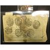 Image 2 : 1799 Portugal Lisboa $20,000 Banknote, with rust colored crown overprint. 'Doc' valued this at $50 o