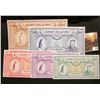 Image 1 : 50 Pence, 1 Pound, 5 Pound, 10 Pound, & 20 Pound  "Jason Islands" Bank Notes. Valid until 31st of De