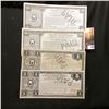 Image 1 : July 29, 1933-Jan.15, 1934 25c, 50c, $1, & $5 Depression Scrip "United States of America State of No