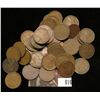 Image 2 : 1909 P Solid date Roll of Lincoln Cents. (51) Pieces.  Most Fine to VF.
