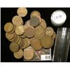 Image 1 : 1914 P Solid date Lincoln Cent Roll (50) Pieces.