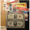 Image 2 : (4) mint condition Royal Canadian Cola Labels; "Twin Lights Beverages" Label; several "Blackhawk Gin