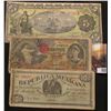 Image 1 : 1914 Republic of Mexico 10c Note; 1908 National Bank of Mexico 5 Centavos Note; & 1914 Provisional G
