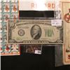 Image 2 : Sheet of 1935 Christmas Seals from National Tuberculosis Association (actually several sheets stuck 