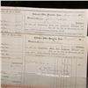 Image 3 : Dec. 25, 1869 City of Muscatine Collector's Office Receipt; (4) Different North Bend, Nebraska "Poll