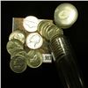 Image 1 : (22) 1940 P Jefferson Nickels in Gem BU condition, stored in a plastic tube.
