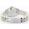 Image 3 : Rolex Men's Two Tone 14K Gold/SS, QuickSet, Diam Dial & Diam/Emerald Bezel - REF-474W5K