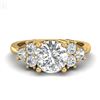 Image 2 : 1.5 CTW VS/SI Diamond Solitaire Ring 18K Yellow Gold - REF-409K3R - 36940