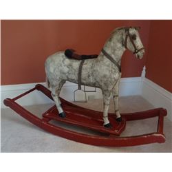 Vintage child's rocking horse