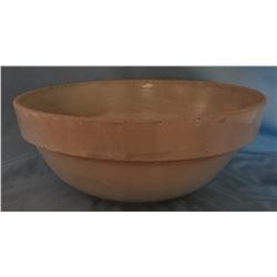 Red Wing 16" stoneware bread bowl, bottom marked, mint