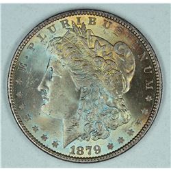 1879 Morgan dollar, Beautifully Toned MS64+