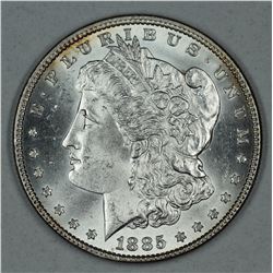 1885 Morgan dollar, MS64