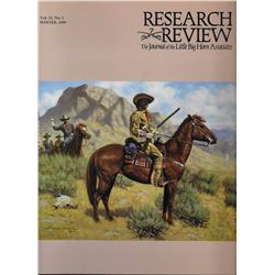4 items: Research Review, The Journal of the Little Big Horn Associates, Little Big Horn Assoc., 199