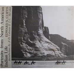 Portraits from North American Indians by Edward Curtis,later ed., hard cover - good cond.