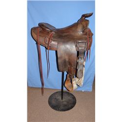 Carl Darr roper saddle, 16"