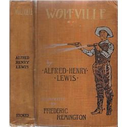 2 books: Wolfville by Alfred Lewis, pub. - Frederick A. Stokes, 1897, illust. by Frederick Remington