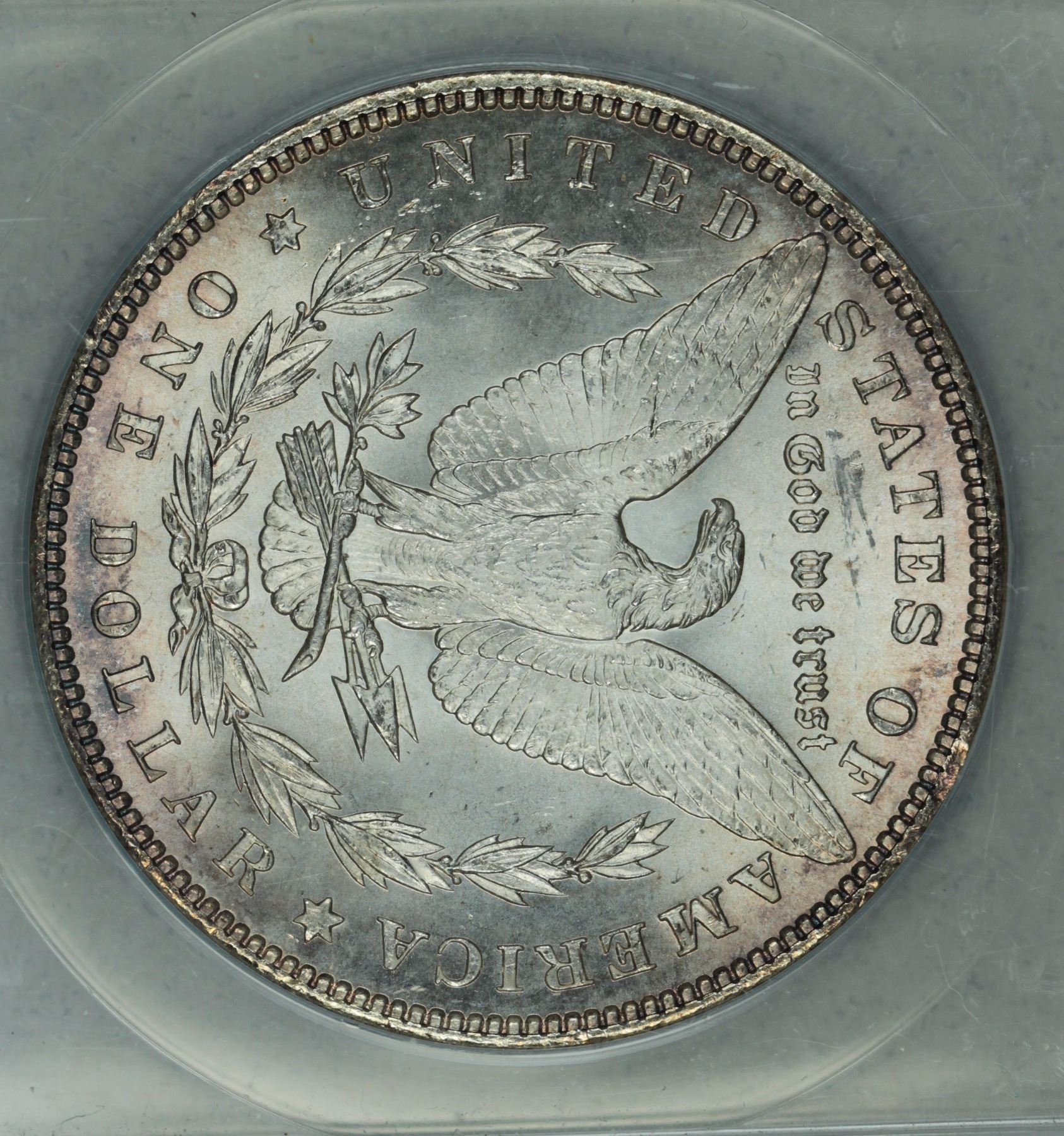 1897 S dollar, (Redfield Hoard) NGC MS63