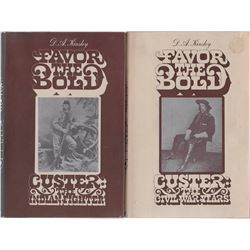 2 books: Favor The Bold, Custer The Civil War Years,D. A. Kelsey, pub. - Promontory Press, 1967, ill