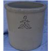 Image 1 : Birch leaf 2 gal crock, small chips