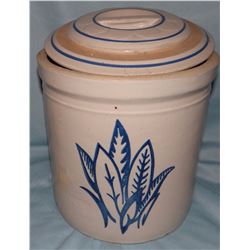 Western 2 gal crock w/RW bar lid