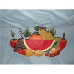 Tin Americana wall hanger, 24"