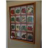 Image 1 : Garden seed packets framed display