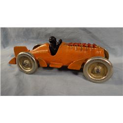 Hubley cast iron race car, 11"
