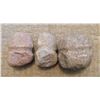 Image 1 : 3 Indian Stone hammers
