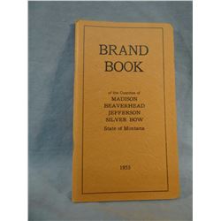 1953 MT Brand book, Madison, Beaverhead, Silverbow counties
