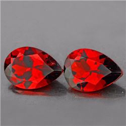 Natural Mozambique Garnet Pair 10 x 7 MM - VVS