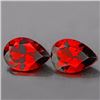 Image 1 : Natural Mozambique Garnet Pair 10 x 7 MM - VVS