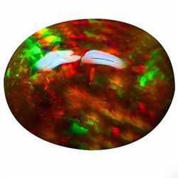 Natural Ethopian Black Opal 8.61 Carats