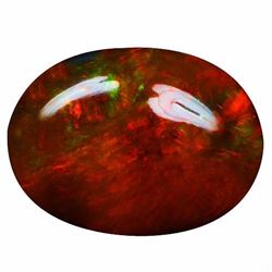 Natural Ethopian Black Opal 3.88 Carats