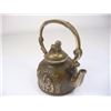 Image 5 : Antique Carved Copper Teapot