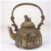 Image 7 : Antique Carved Copper Teapot