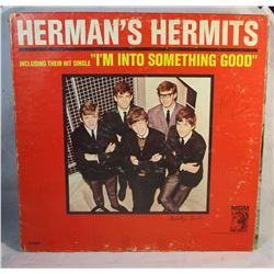 Herman's Hermits Including Their Hit Single "I'm Into Something Good" Vintage LP Vinyl Record