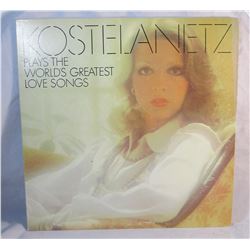Kostelantetz Plays the Worlds Greatest Love Songs Vintage LP Vinyl Record
