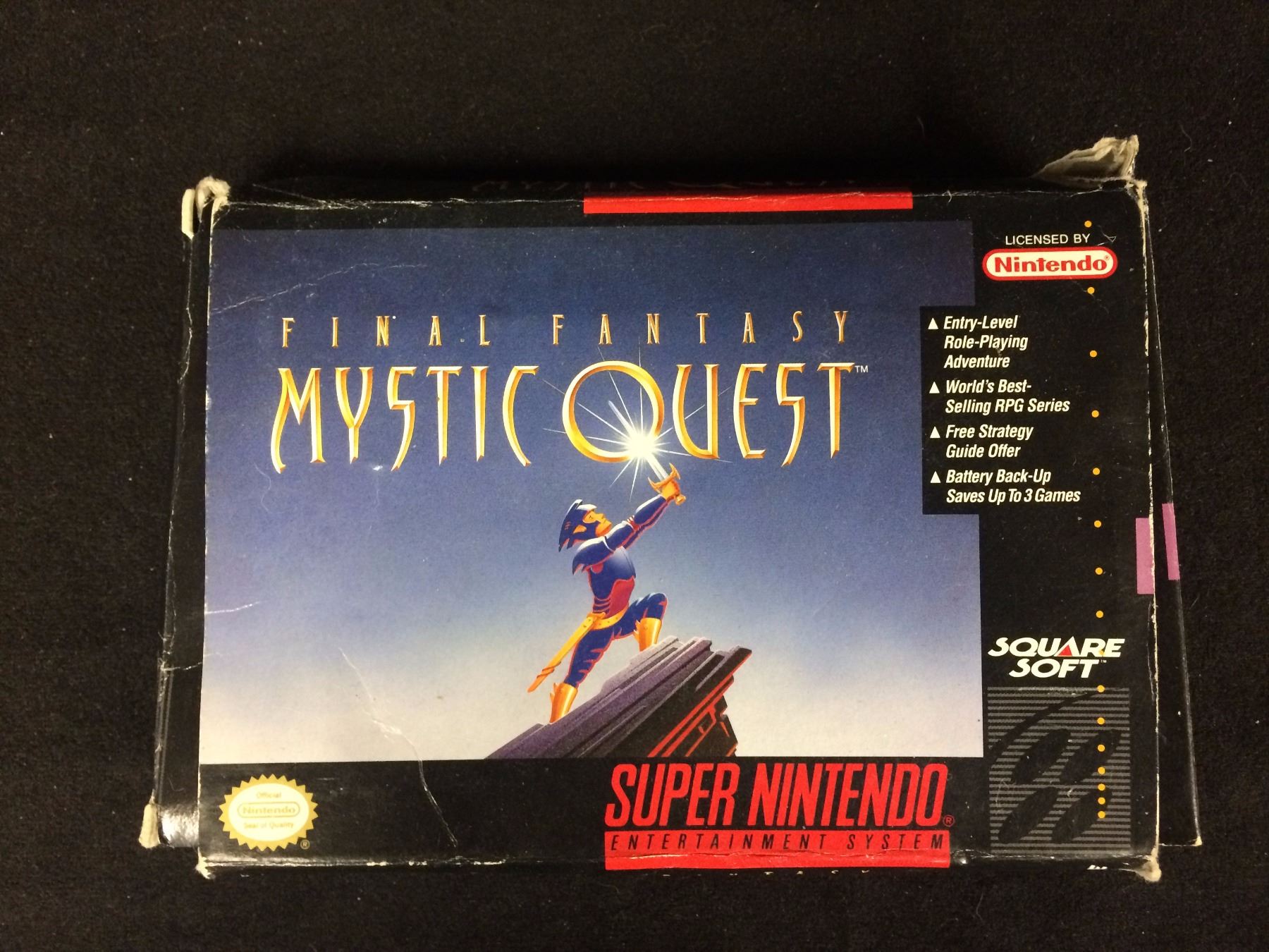Final Fantasy Mystic Quest (Super Nintendo Entertainment System, 1992) SNES